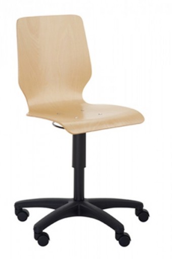 Houten schaalstoel 1200