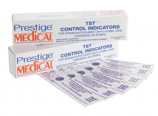 Teststrips (50 stuks) voor de autoclaaf Prestige Medical 2100 classic