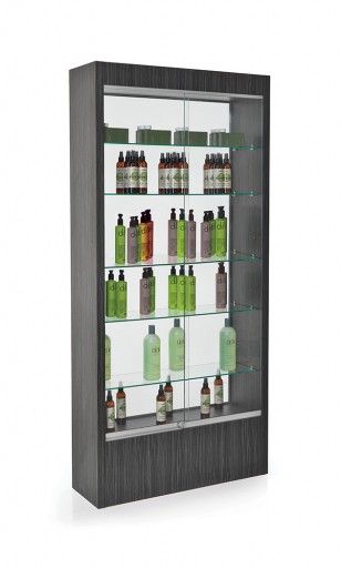 Kwarts tentoonstellingsvitrine