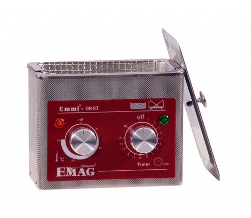 Emmi-08ST H Roestvrijstalen ultrasoonreiniger met verwarming